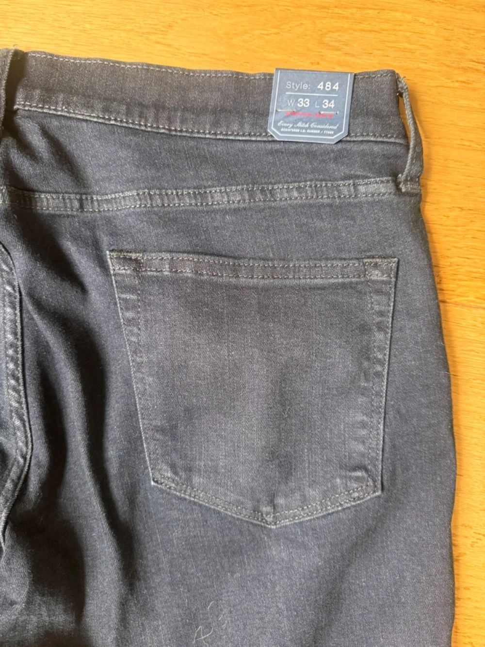 JCREW Men's Dark Jeans - Style 484 - Every Stitch Considered